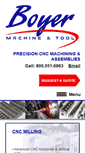 Mobile Screenshot of boyermachine.com